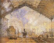 Claude Monet Railway station china oil painting reproduction